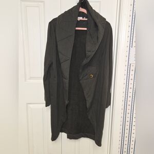 On The Road Dark Brown Trench Coat